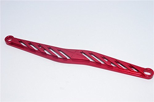 Tamiya TT02 & TT02B Upgrade Parts Aluminum Battery Holder Plate With Heat Sink - 1Pc Red