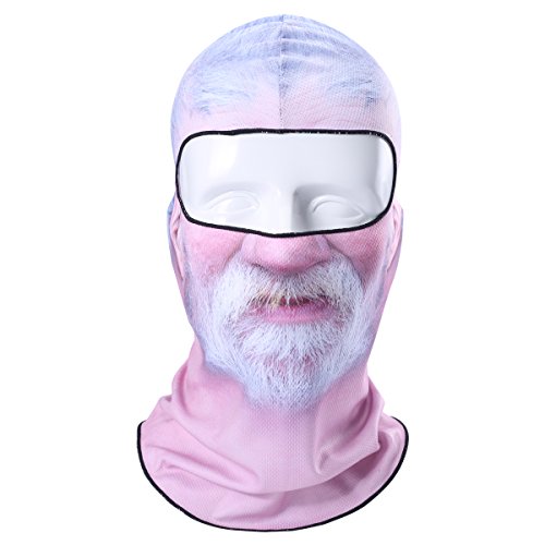 3D Funny Balaclava Face Mask Motorcycle Fishing Cycling Skiing Snowboarding Halloween Breathable Hat