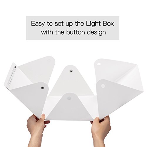 Photo-Light-Box-For-Jewellery-and-Small-Items-Size-9-x-9-x95-22-x-22-x24cm-with-Two-Backdrops-Included-by-Cofunia-Brand