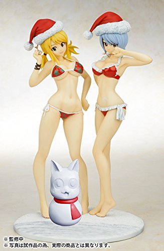 [Aix plus Toys Limited Edition] FAIRY TAIL / Fairy Tail Lucy and Yukino Swimsuit Christmas Limited Ver. Set 1/7 PVC-painted PVC Figure