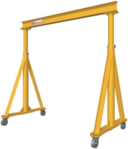 The Caldwell Group - K90-3-14/16 - Portable Gantry Crane, 6000 lb., 15 ft. 3