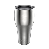 VAVA 30oz Vacuum Insulated Stainless Steel Travel Tumbler Mug, Double Walled Vacuum Insulation With Lid for 24 Hours Cold Retention