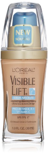 L'Oréal Paris Visible Lift Serum Absolute Foundation, Natural Buff 1 Ounce - Thumbnail 4