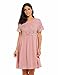 Lookbook Store Women Lace Crochet Back Keyhole A Line Short Casual Babydoll Dress