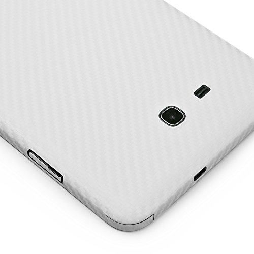 ArmorSuit MilitaryShield - Samsung Galaxy Tab 3 Lite 7" Screen Protector + White Carbon Fiber Full Body Skin Protectorw/ Lifetime Replacements