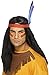 Smiffys Native American Inspired Brave Wig, Black, One Size