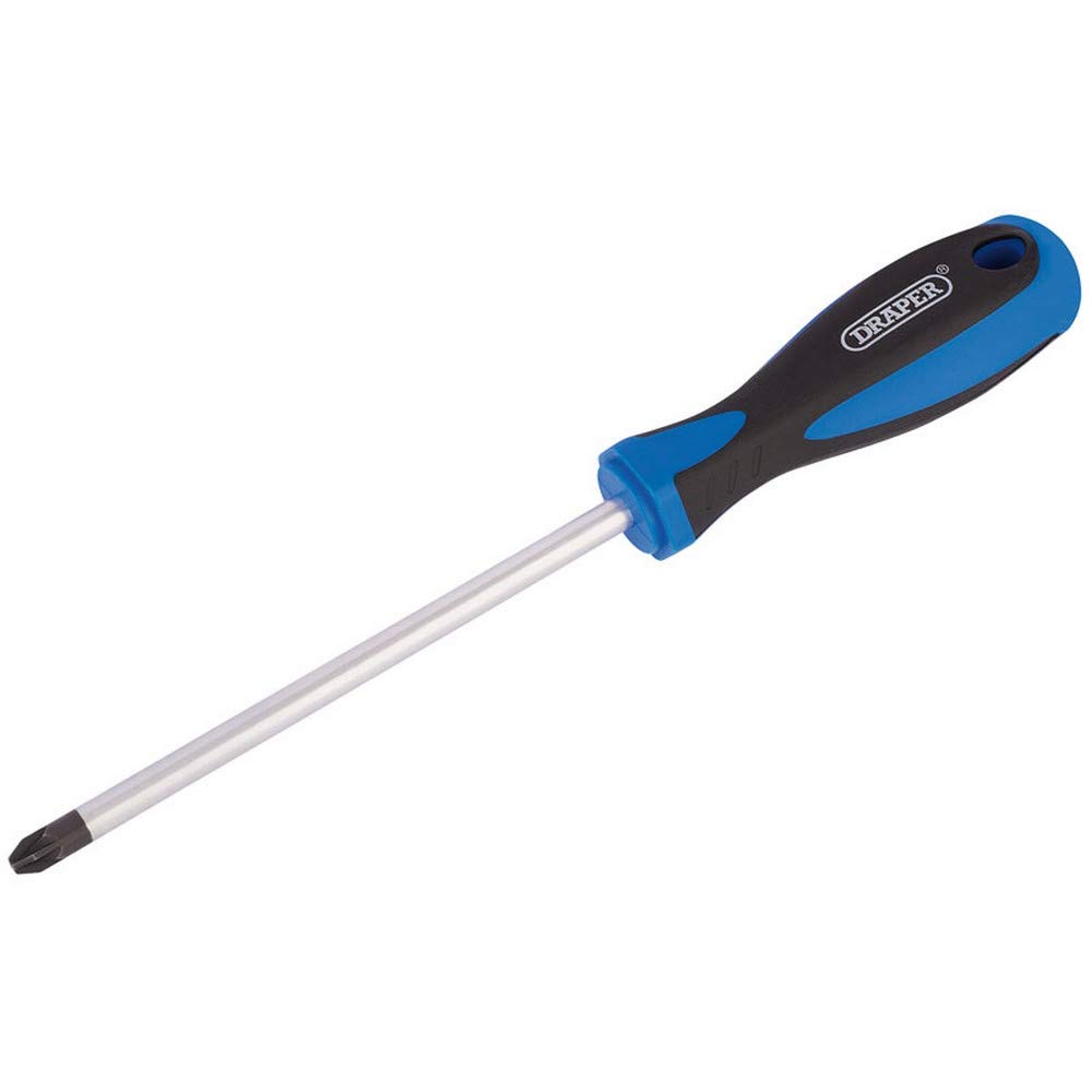 Draper 63562 Engineer's PZ Type No. 3 Tip Screwdriver, 150 mm Blade Length,Blue