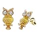 33 Pairs 18K Gold Plated Mixed Colorful CZ Earrings Flower Cute Animal Butterfly Mouse Heart Shape Star Lollipop Ladybug Faux Pearl Stud Earring Set New Year Christmas Gift for Girls Kids