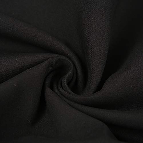 HGMN 10x12 ft Black Backdrop, Photo Video Studio Photography Backdrop