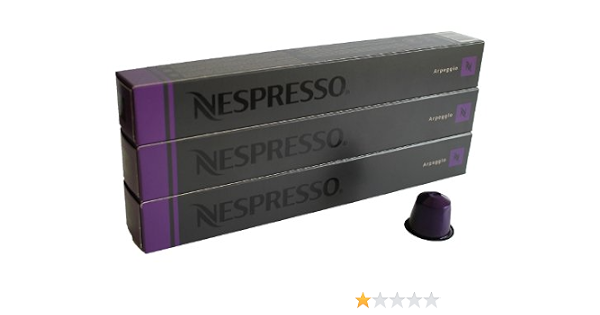 Nespresso Cápsulas Lila Morado – 30 x Arpeggio – Originales Nestlé –  Espresso Caffe : Amazon.es: Alimentación y bebidas