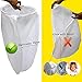Chinese Lanterns & Sky Lanterns (5-Pack) + Marker Pen ECO Friendly 100% Biodegradable - Beautiful Lantern for White for Weddings, Birthdays, Memorials and Much More by Smeiker