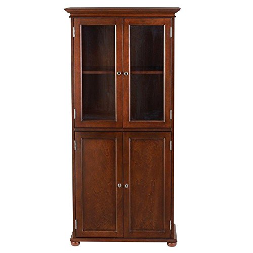 Home Decorators Collection Hampton Harbor 25 in. W Linen Cabinet in Sequoia