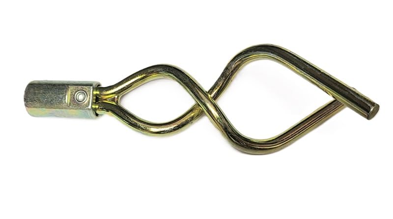 Equip247uk Double Worm Screw Head 50mm Rod Drain Rod