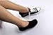 womens invisible socks-footie no show socks for flats summer liner socks 5 pairs (Free Size US Shoes 6.5-12, Black, Blue, Pink, Yellow, Grey)