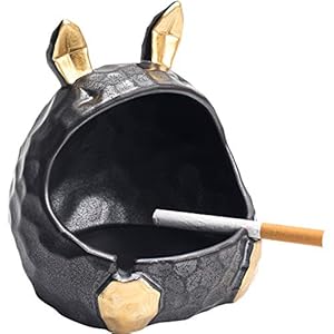 MELAG Asbak Gepersonaliseerde Konijn Asbak Leuke Keramiek Asbak Decoratie Thuis Cartoon Dier Sigaret Asbak Thuis En…