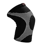 Knee support for running - Compression sleeve fit perfect for jogging, cycling, sports, joint pain or arthritis (Large)