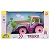 Lena 04452 TRUXX Front ca. 34 cm, Tractor with Excavator Shovel Play Figure, Toy Vehicle for Girls from 2 Years and…