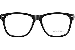 AMAZON Echo Frames (3rd Gen) | Smart audio glasses with Alexa | Square frames in Classic Black with prescription ready lenses