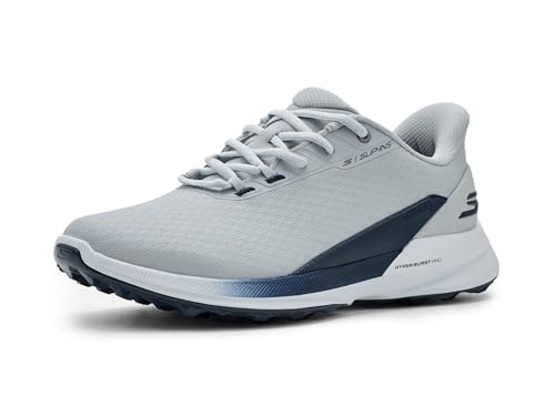 Skechers GO Golf Pure SI, GYNV, 8.5w Gray/Navy