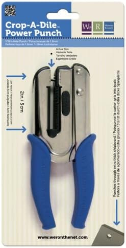 We R Memory Keepers Crop-A-Dile Power Punch, 1/16-Inch (71273-2)