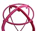 Dreamlover Wig Holder, Multiple Tall Wig Stands for Long Wigs, Hot Pink, 3 Pack
