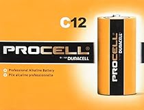 DURACELL C12 PROCELL Professional Alkaline Battery, 12 Count