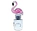 Cota Global Flamingo Night Light - Decorative Night Lights Plug Into Wall with Switch, Unique Handmade Glass LED Night Light For Kids and Adults, Light for Bedroom, Bathroom, Nursery, Hallway - 5 Inch