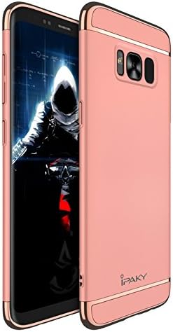 Galaxy S8 Plus Case - JOYONE iPaky 3in1 Ultra Thin Matte Surface Protective Case with Electroplate Frame for Samsung Galaxy S8 Plus (S8+ Pink)