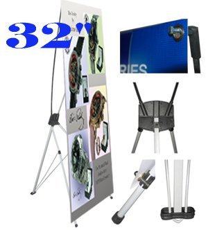 Buy X Banner Stand Tripod Trade Show Display 32 X 71 80x180cm