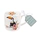 Portmeirion Home & Gifts Toucan of My Affection Single Mug, Bone China, Multi-Colour, 8 x 12 x 8 cm
