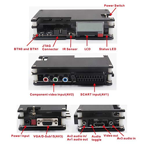 Miaomiaogo Retro Game Console HD Video Adapter Compatible for Playstation 1/2/Xbox one 360/Atari Series/Dreamcast/Sega Series