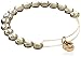 Alex and Ani Women's Smoke Luxe Bead Bangle Rafaelian Gold-Tone Bangle Bracelet One Size