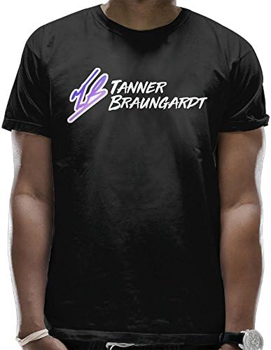Anzhuzhen Young Men's Braungardt Tanner Short-Sleeve Crewneck Cotton T-Shirt