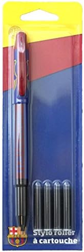 Rollerball Cartridge Pen with BARCA Fc Barcelona Official Collection-Back to School - 100% Football