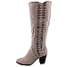 Fergalicious Womens Cally Closed Toe Knee High Fashion Boots