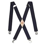 Dickies Men’s 1-1/2 Solid Straight Clip Suspender www.denim.fit