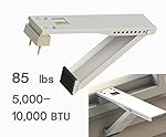 Jeacent Universal Window Air Conditioner Support Bracket Light Duty, Up to 85 lbs., for 5,000-10,000 BTU AC,1 Piece
