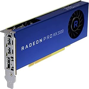 AMD Radeon Pro WX 3100 4 GB GDDR5 – grafische kaarten (Radeon Pro WX 3100, 4 GB, GDDR5, 128 bit, 1500 MHz, PCI Express…