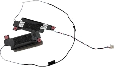 fqparts Replacement Internal Laptop Speakers for DELL Inspiron 7510 Black