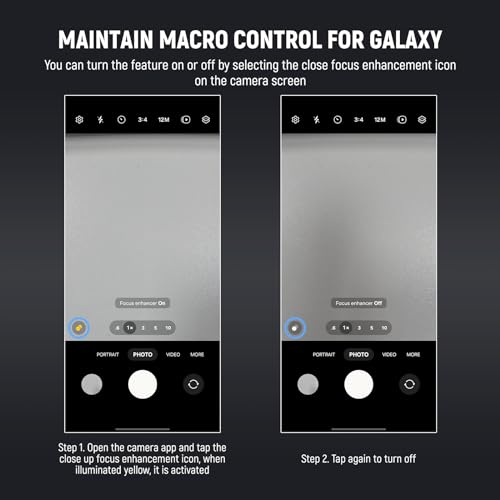 NEEWER HD 105mm Macro Lens Only for 17mm Thread Backplate, Compatible with SmallRig NEEWER iPhone Samsung Phone Cage Case with 17 mm Lens Adapter, 46mm Front Thread, LS-26