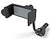 Car Phone Holder, Te-Rich Car Mount Dual USB Charger Cigarette Lighter Holder and 360 Degree Rotation (3.1A, Flexible Gooseneck, Adjustable Non-slip Cradle) for iPhone Samsung Android Smartphones