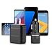Fast Car Charger Kit for Samsung Galaxy S7/S7 Edge, S6/S6 Edge/Note 5 and More, Car Charger + Wall Charger + 2 Pcs 3.3ft Micro-USB Cord