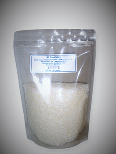 SZ Emulwax 2 lb. Emulsifying Wax for DIY Soap, Lotion, Creme, Body Butter and Skin Care Recipes