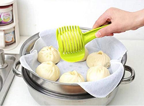 Shredders Slicers - Sell Hand Held Lemon Onion Tomato Fruit Slicer Chopper Cutter Food Clips S - Paper Chopper Slicer Sink Rack Cutter Tool Hand Fruit Drain