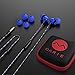 OARIE Earphones Earbuds, Headphones with Mic Stereo HiFi Earphones for iOS Android 3.5mm Jack(Dark Blue)