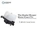 HVAC Plastic Heater Blower Motor ABS w/Fan Cage ECCPP for 2005-2013 for Toyota Tacoma