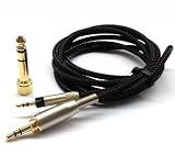 NewFantasia Replacement Audio Upgrade Cable Compatible with Sennheiser HD598, HD558, HD518, HD598 Cs, HD599, HD569, HD579 Headphones 3meters/9.9feet