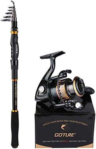 Goture by GATISHOP 3.0M Sword Rod and 7BB GT3000V Spinning Reel Set