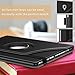 Infiland Tab S4 10.5 Case with S Pen Holder, 360 Degree Rotating Case Support Auto Sleep/Wake Compatible with Samsung Galaxy Tab S4 10.5-inch 2018 Release Tablet Model SM-T830/T835, Black