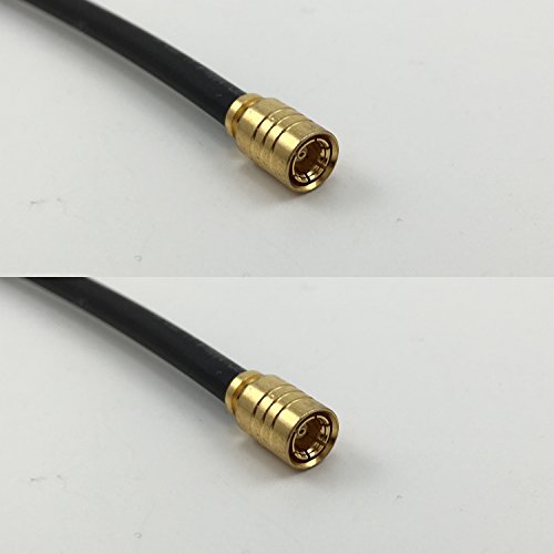 12 inch RGU178 SMB FEMALE to SMB FEMALE Pigtail Jumper RF coaxial cable 50ohm High Quality Quick USA Shipping